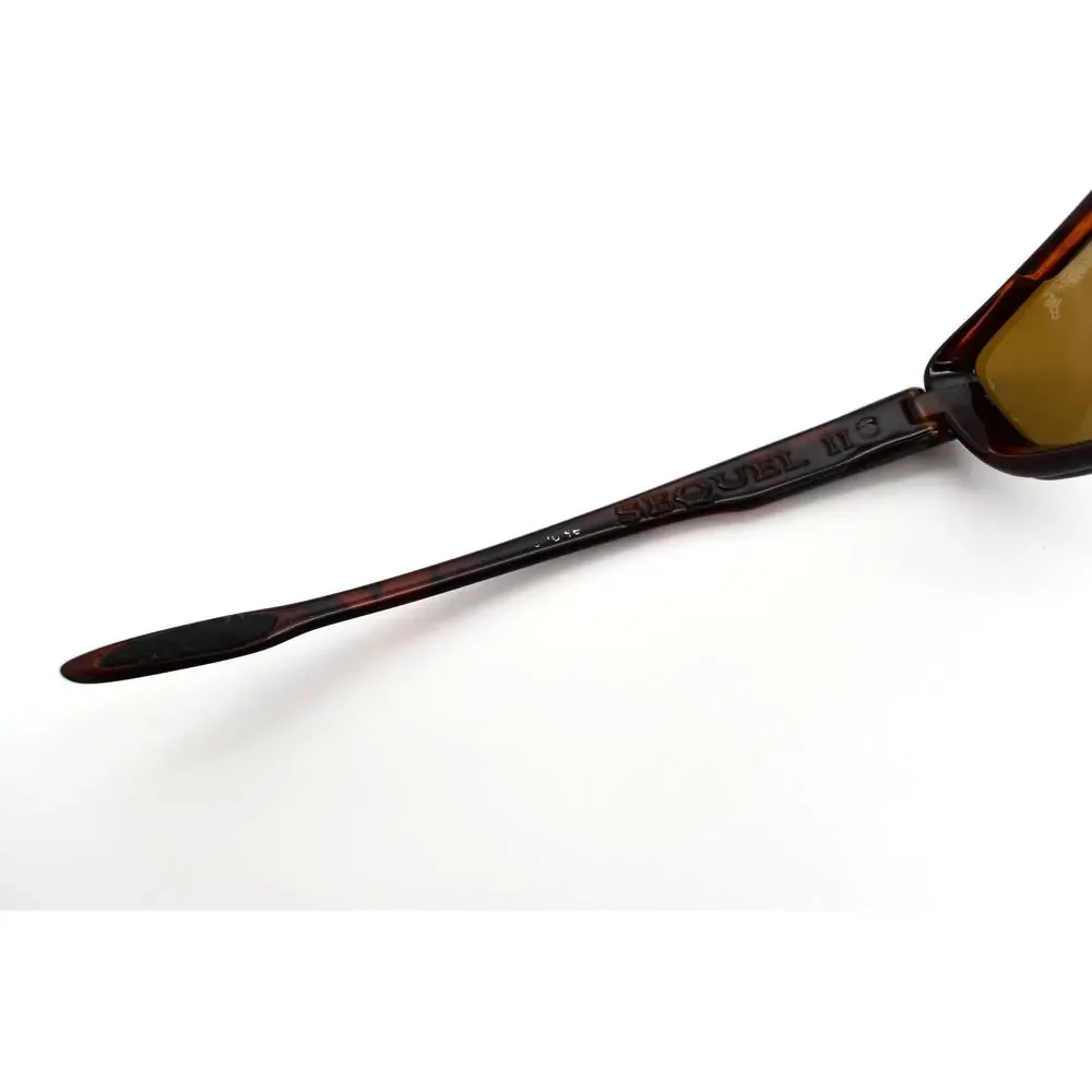 Smith Sequel II Brown/Tortoise Sunglasses FRAMES ONLY -LENSES POOR / FRAMES GOOD